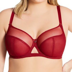 Curvy Kate Victory Balcony Bra Claret- CK9001